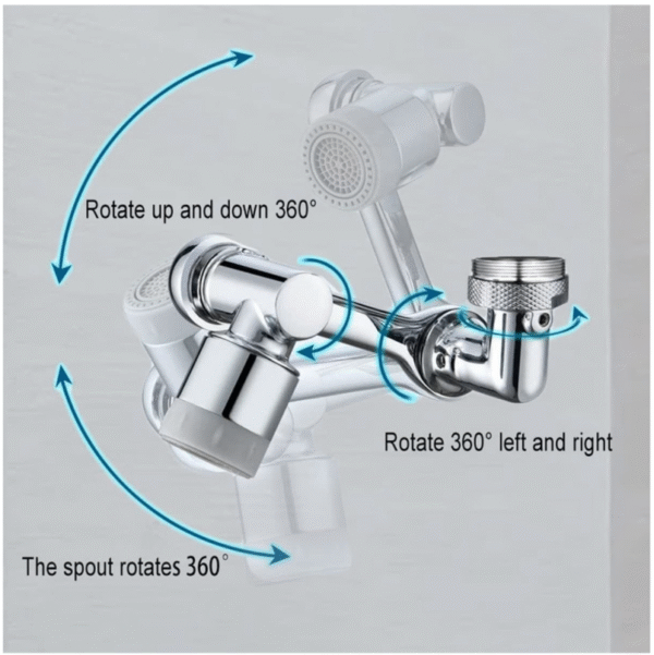 Extensor de Grifo 360° – Práctico, Ajustable y Eficiente - Image 4