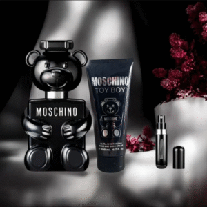 Kit Moschino Toy Boy – Perfume, Crema y Splash Acrílico para Caballero