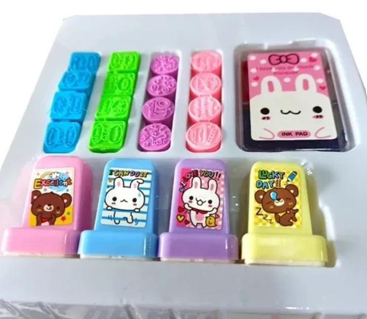 Set Sellos Infantiles Princesas 21Pcs - Image 3