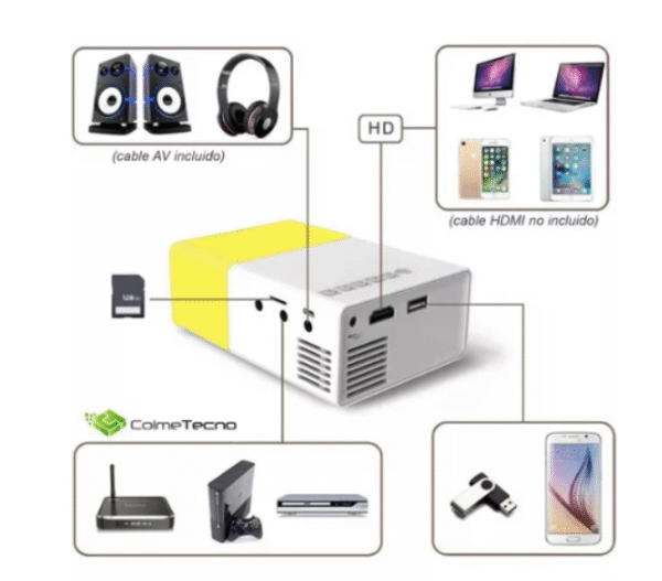 Mini Proyector Led Video Beam - Image 2